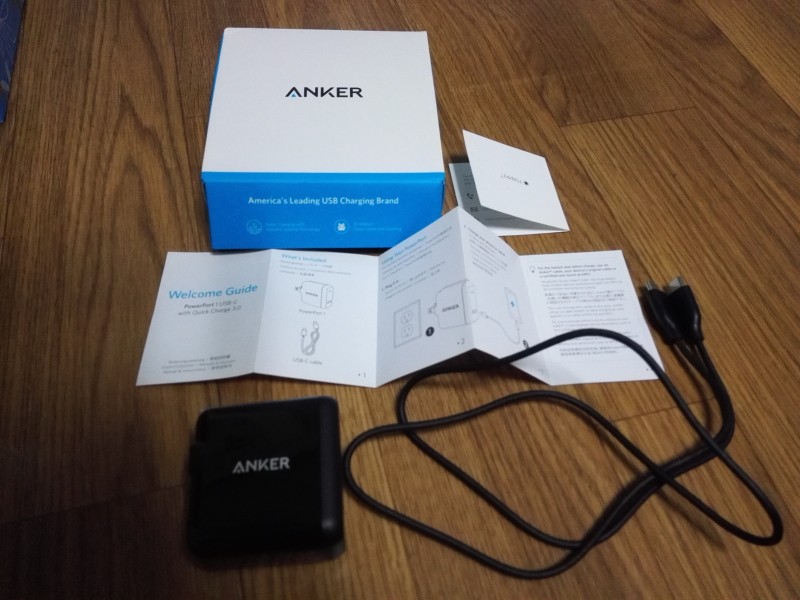Anker PowerPort+ 1 USB-C Quick Charge 3.0