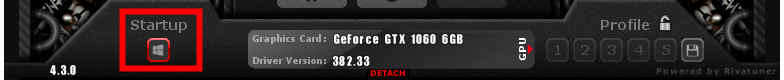 AfterburnerでCPU、GPUの温度と使用率を表示する02