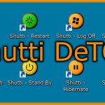 シャットダウン、再起動など8種類の特殊ショートカットを作成できる「Shutti DeTOP」